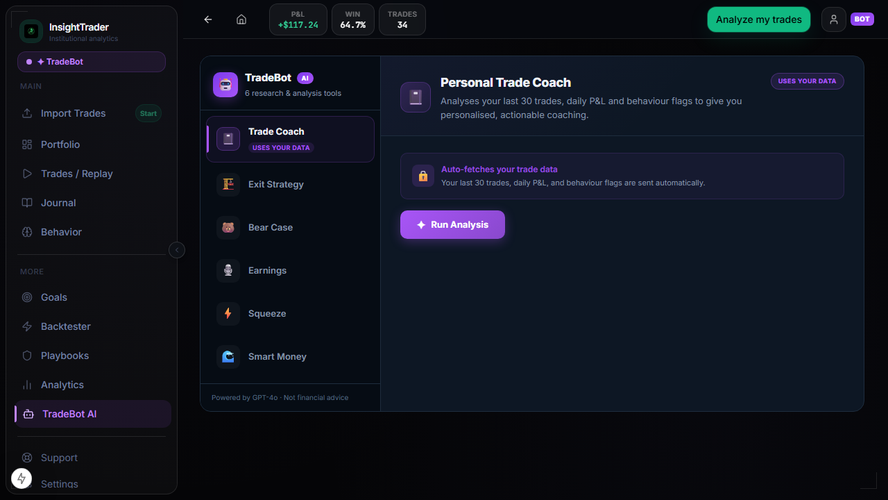 InsightTrader AI Tools